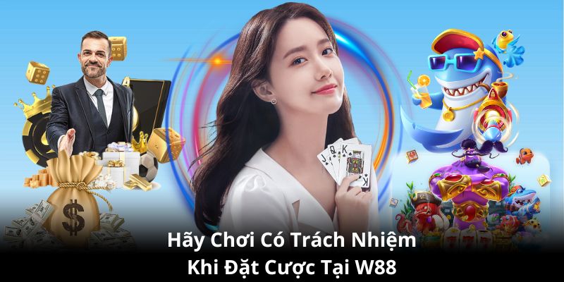 Hãy chơi có trách nhiệm khi đặt cược tại W88