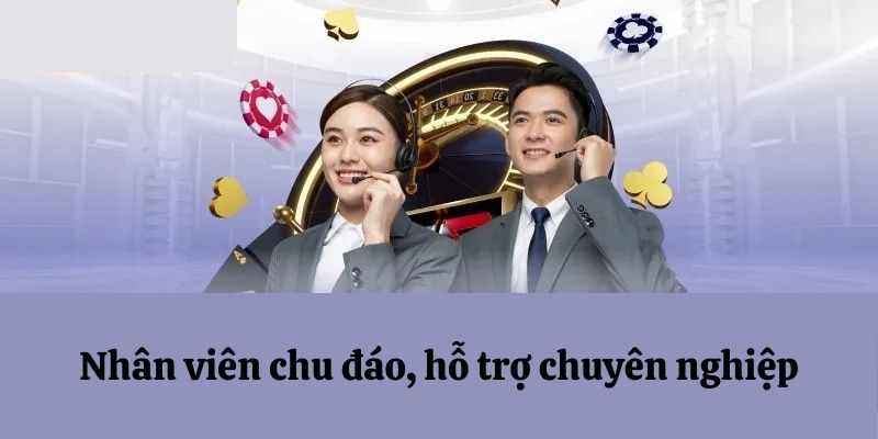 Nhân viên chu đáo, hỗ trợ chuyên nghiệp